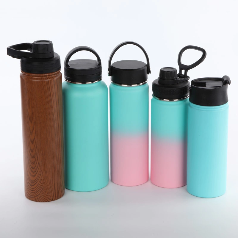 Reuserable Vacuum Insulated Stainless Steel Hydro Flask Wide Mouth Bottle with Great Size 32oz