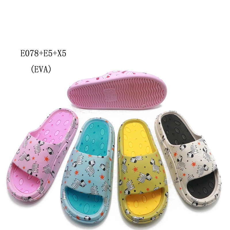 OEM Women Shoes Summer Sandal Footwear Fashion EVA Soft Sole Beach Slide Slippers