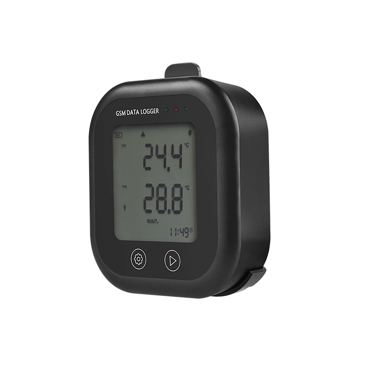 GSM SMS Alarm 4G Real Time Temperature Humidity Data Logger