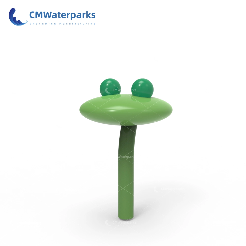 Outdoor Snail Water Sprinkles Splash Pad for Kids Water Park