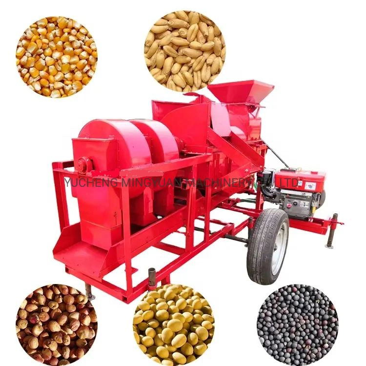 Multi Crop Thresher for Grains Rice Wheat Sorghum Millet Bean Thresher