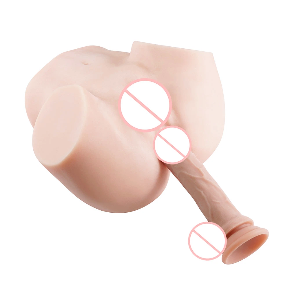 5,5kg TPE realista não silicone Pussy meia corpo sexo boneca