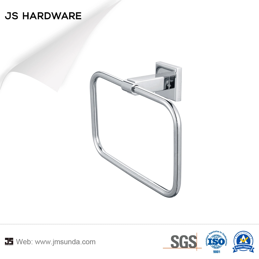 Wall Mounted Big Square Bathroom Accessories Towel Ring