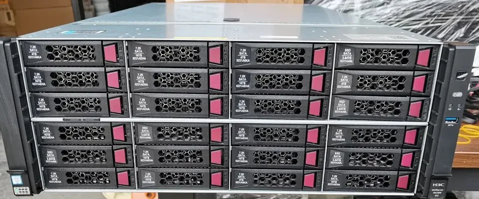 H 3c Uniserver R4300 G3 Data-Intensive Storage Server 4u Rack Server