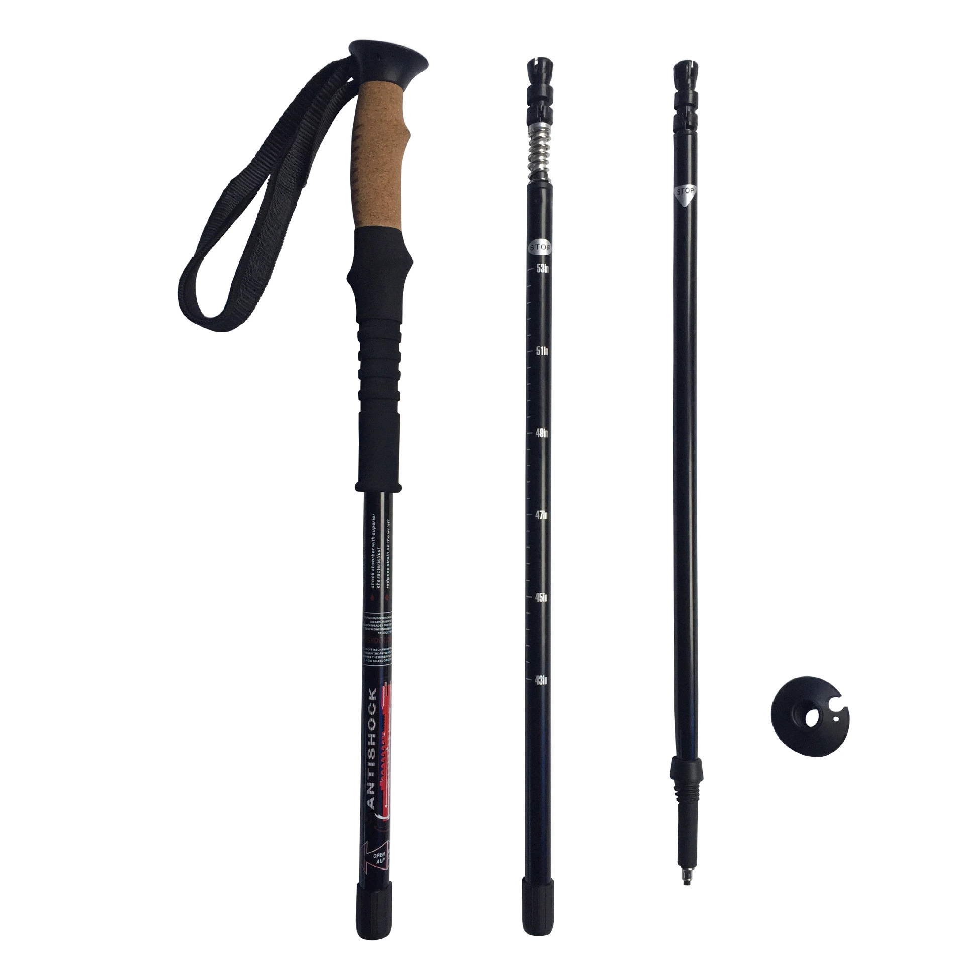 Trekking Poles Hiking Sticks Collapsible Hiking Poles Walking Sticks for Seniors Balance Hiking Poles for Women Walking Sticks