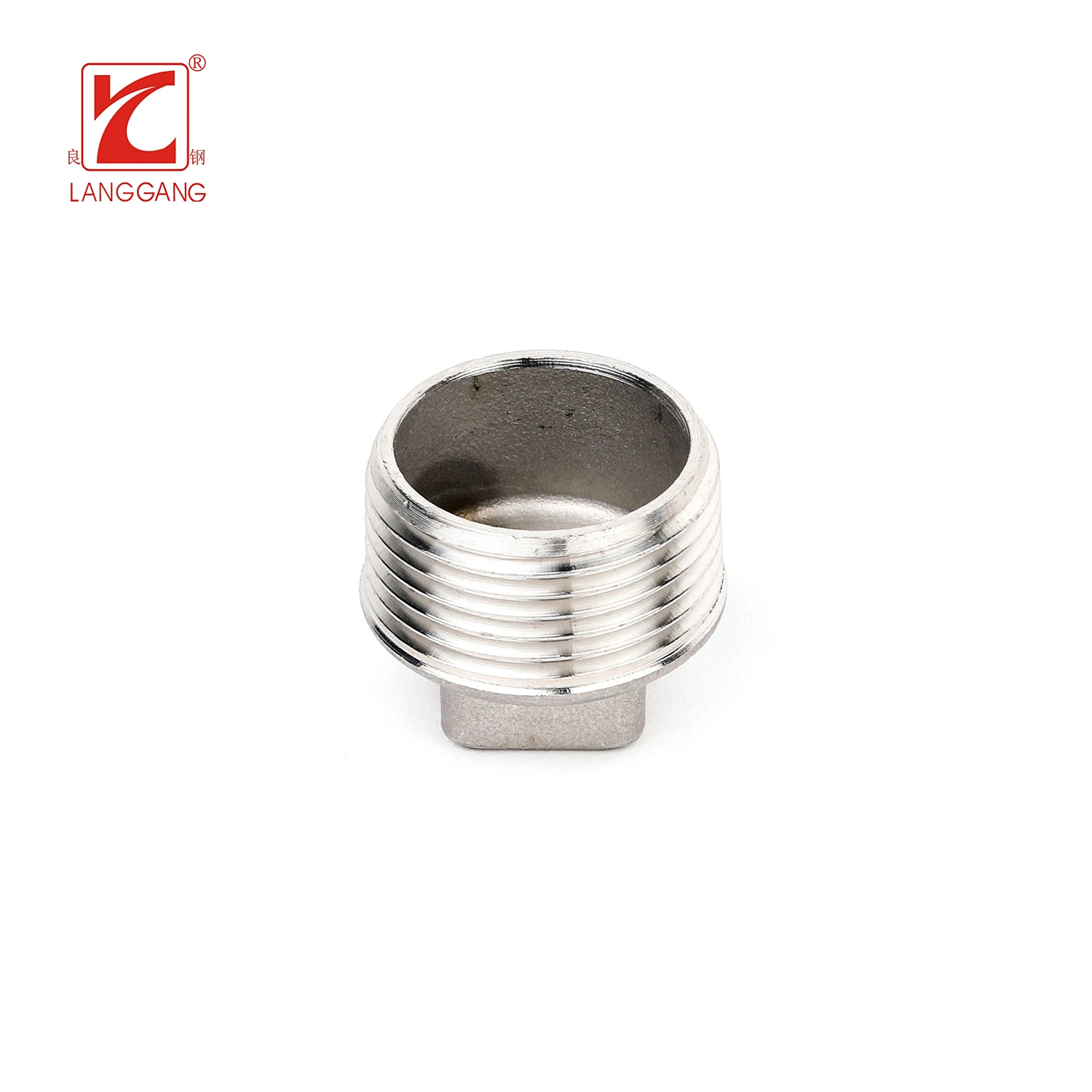 Factory Hot Sales Thread Screw Stainless Steel Square Plug Forged Pipe Fittings Connectors