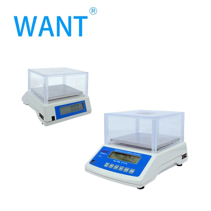 100g 200g 600g 1kg 0.01g Double Display Electronic Balance