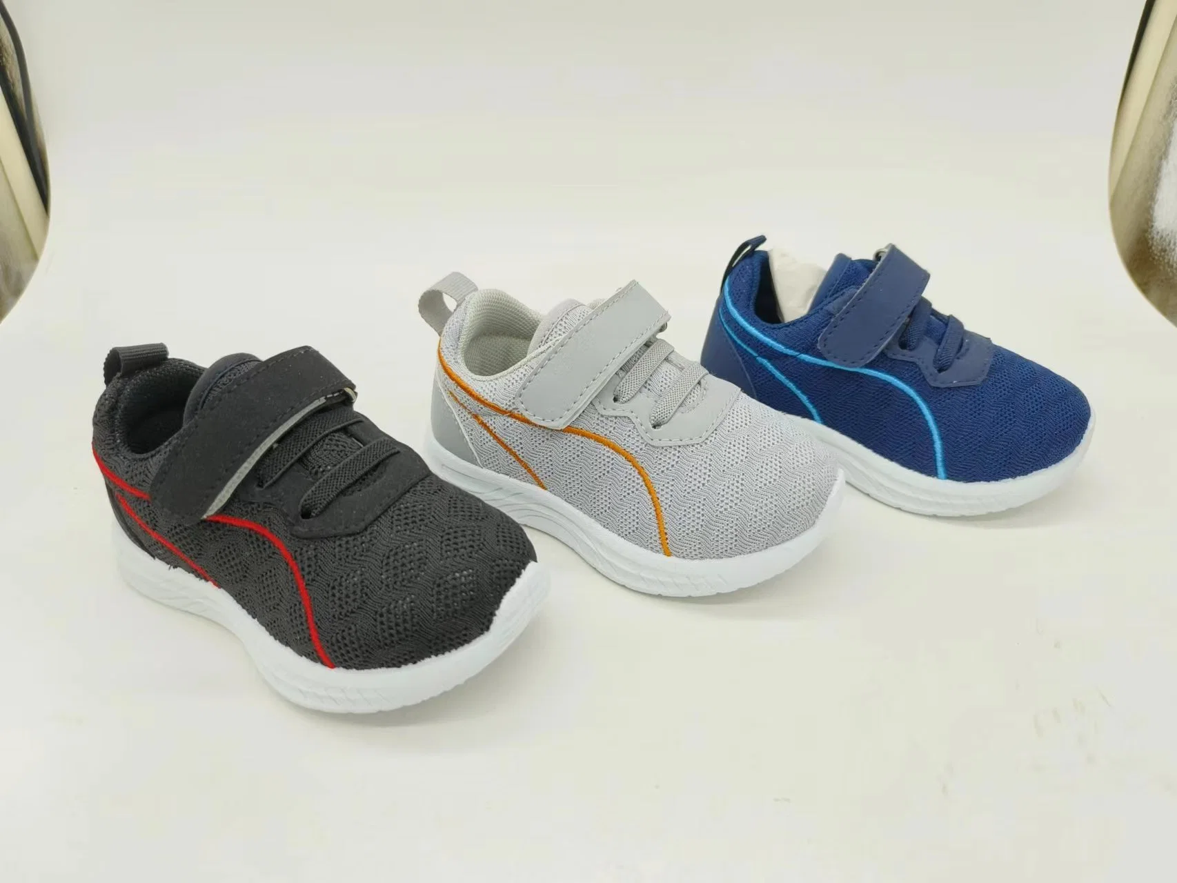 Baby Boy Sneaker New Design Factory Injection Footwear for Toddler Running Shoe