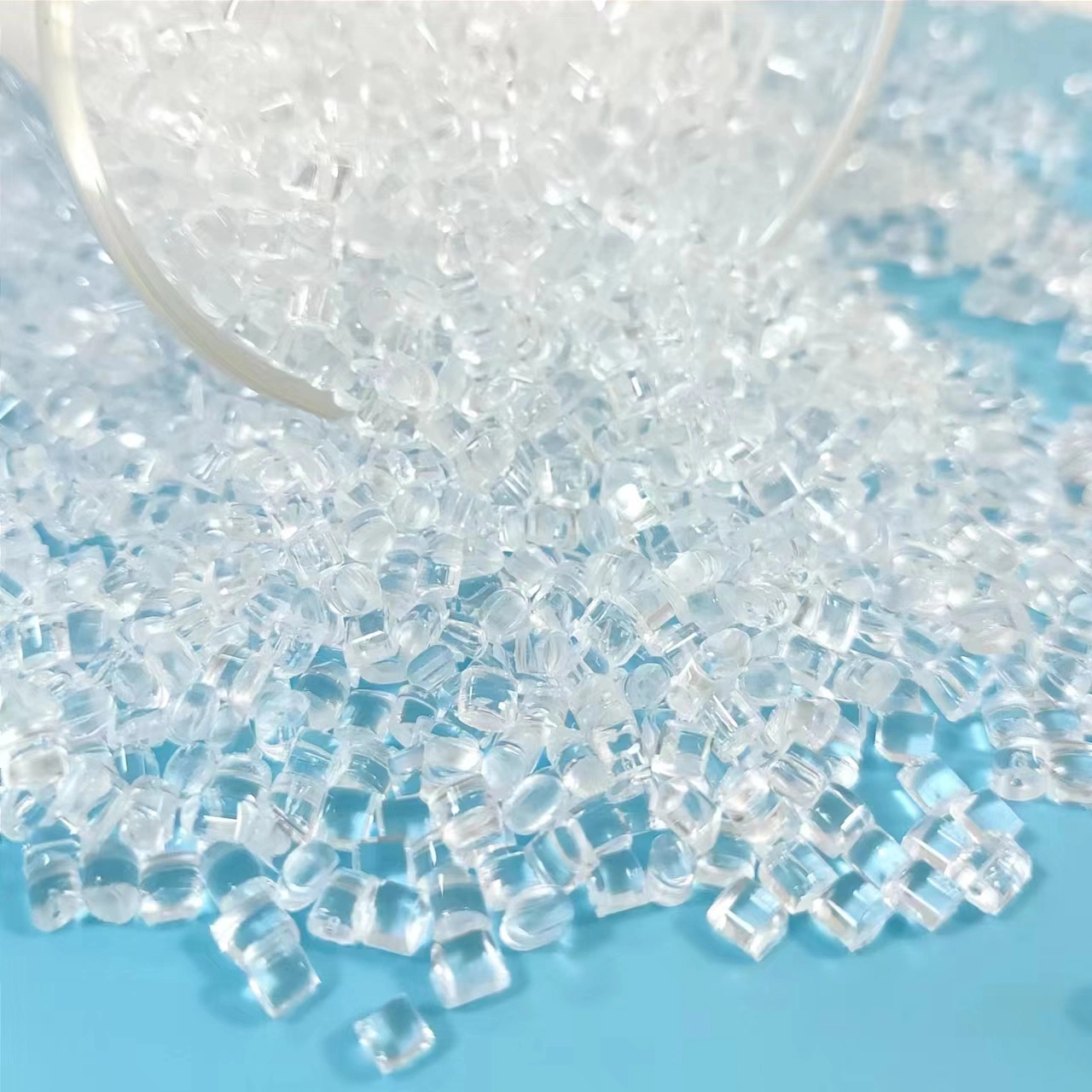 Elevada resistência química boa utilização de nylon transparente T1201 Resina de nylon
