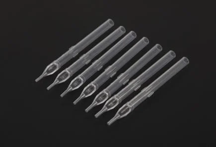 Nb Xd 25mm Disposable Tattoo Tubes, Grips, Clear Long Tips