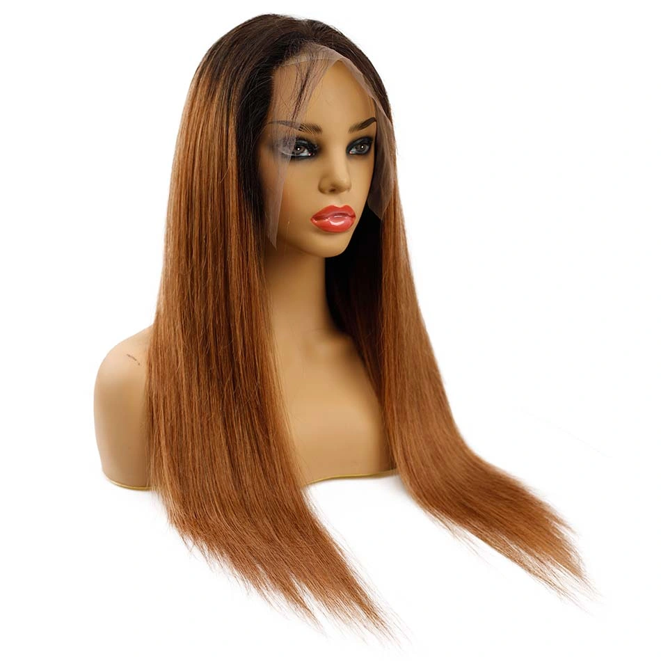 HD Transparent Lace Wigs, Light Brown Color Transparent Lace Front Wig, Transparent Lace Wig 100% Human Hair