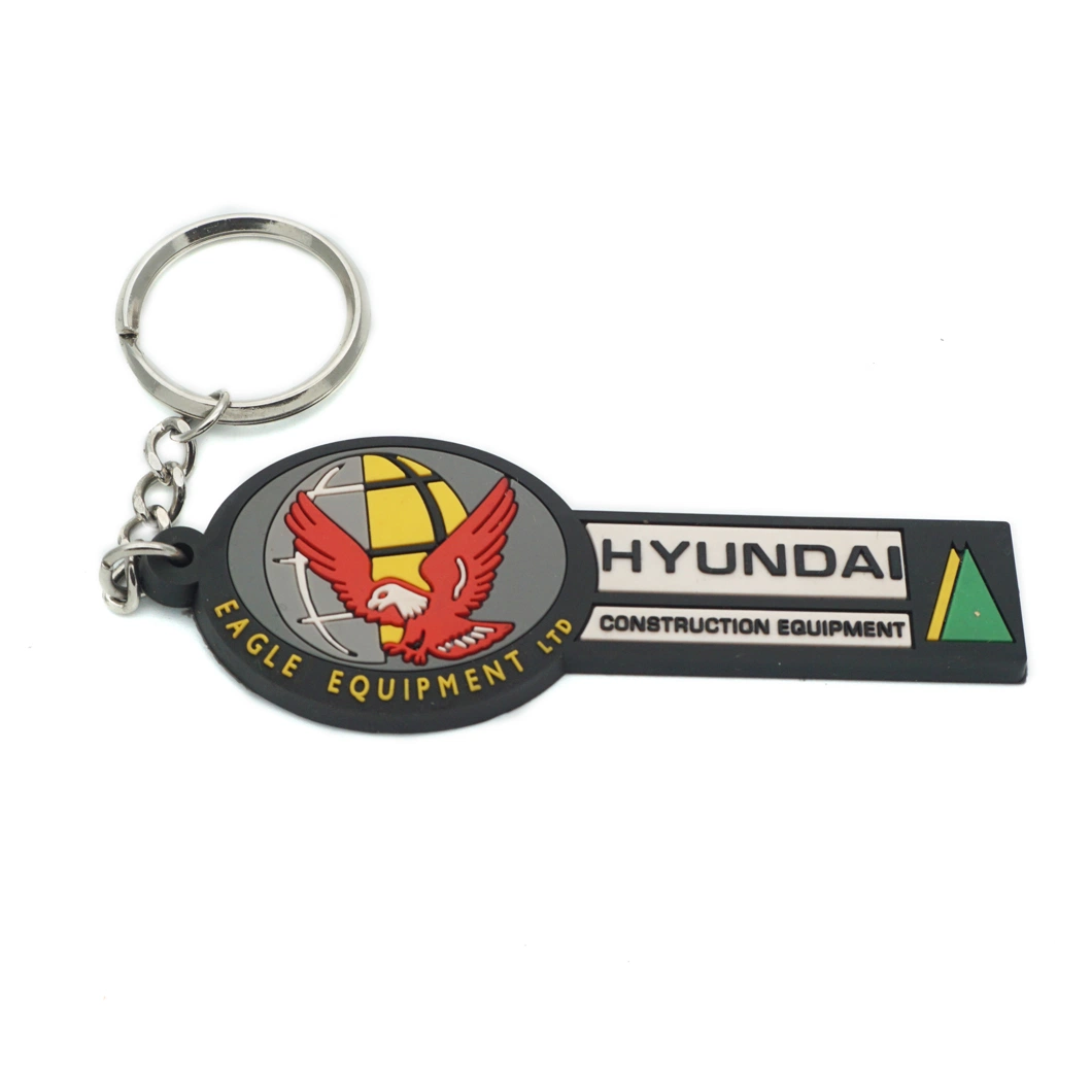 Custom Rubber Soft PVC Keychain for Promotional Gift