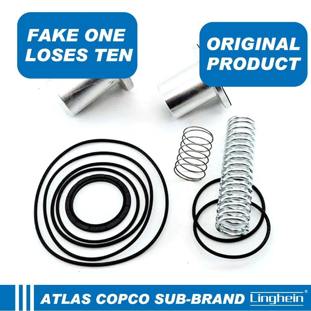 Atlas Copco Oil Stop & Check Valve Kit Replacement Air Compressor Spare Parts Suitable