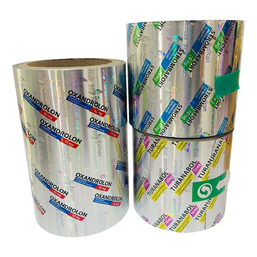 Printed Ptp Pharmaceutical Aluminium Foil Blister Packing Tablets