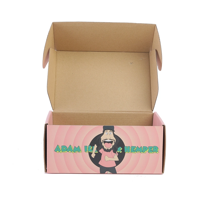 Custom Color Printing Corrugated Box for Rap Cap