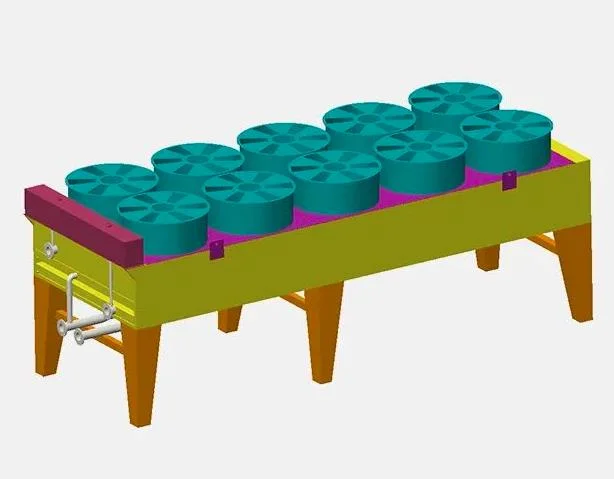 Horizontal Radiator for Large Generating Sets