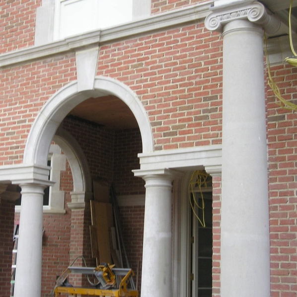 Grey Sandstone Doric Tampered Roman Column