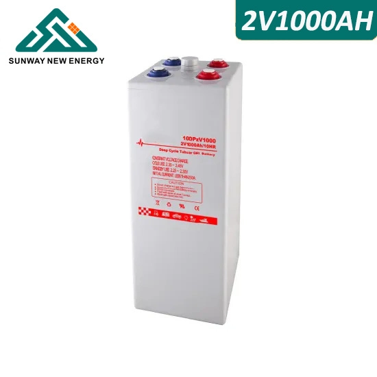 AGM 2V 1000ah Rechargeable Gel Lead Acid Solar Storage Battery for UPS