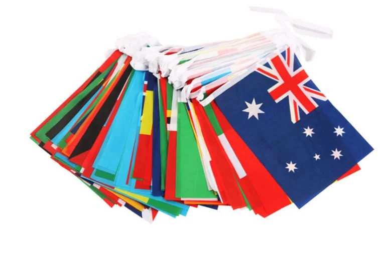 Indoor or Outdoor Party Decorations Supplies Union Jack Bunting and Triangular String Flag
