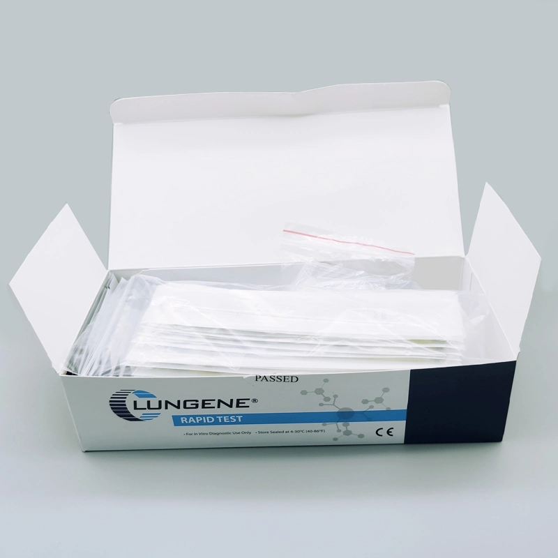 Clungene Antigen Rapid Test الاتحاد الأوروبي شهادة Saliva Antigen Diagnostic Rapid مجموعة الاختبار