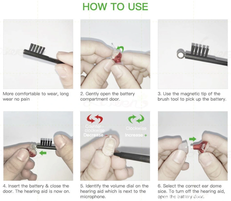 2022 New Model Rechargeable Hearing Aid for The Deaf