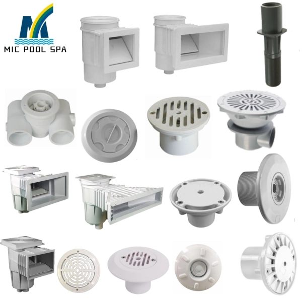 Swimming Pool Accessories Gutter Drain/Outlet Fitting Equipment