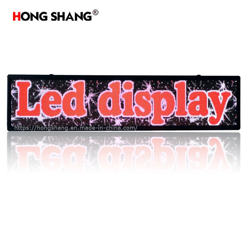 Retail P5 Outdoor LED Signage Rolling Advertising Panel Drives Gas Station Price Board