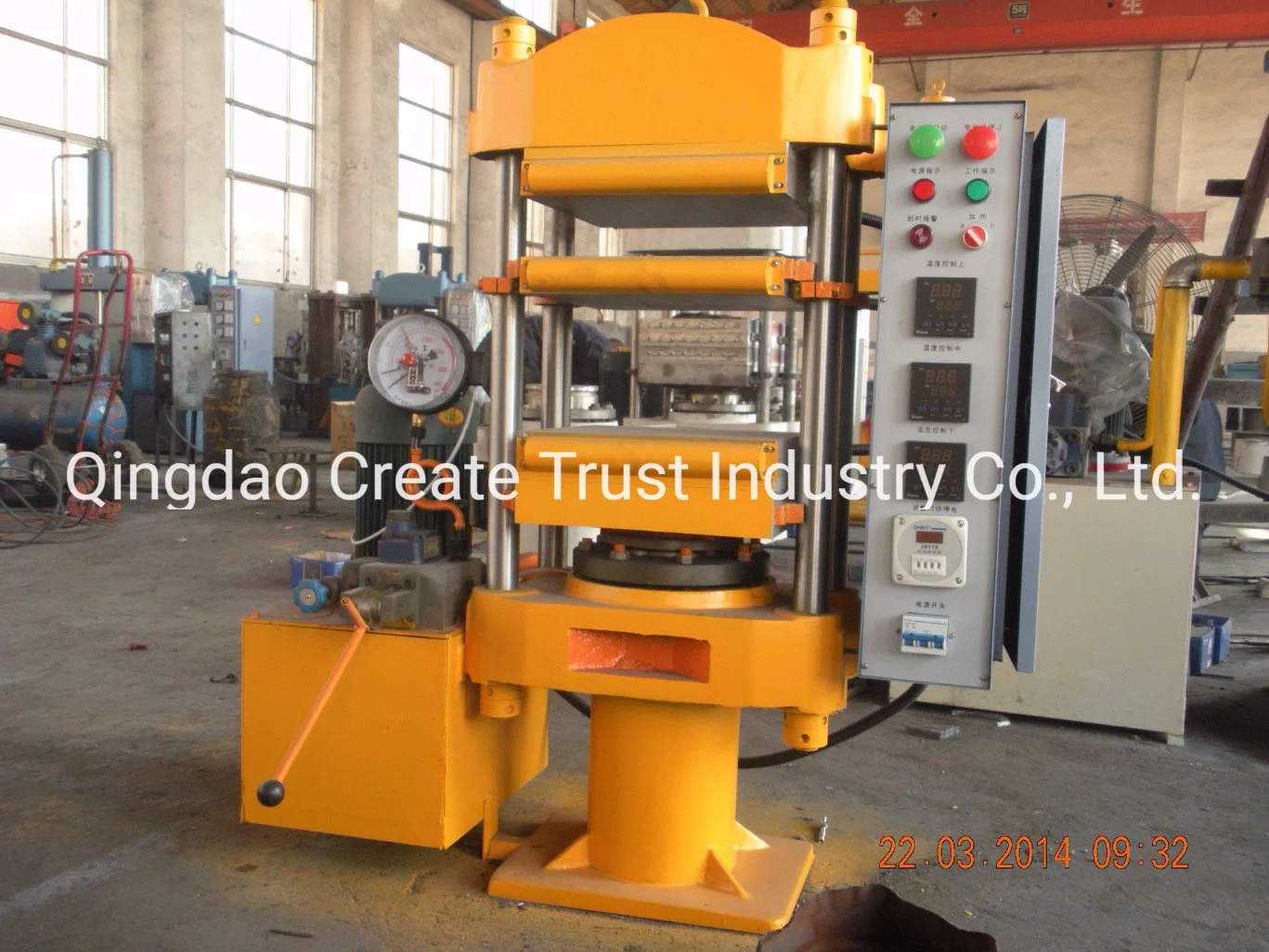 100t Xlb600X600 Hydraulic Curing Press Rubber Machine