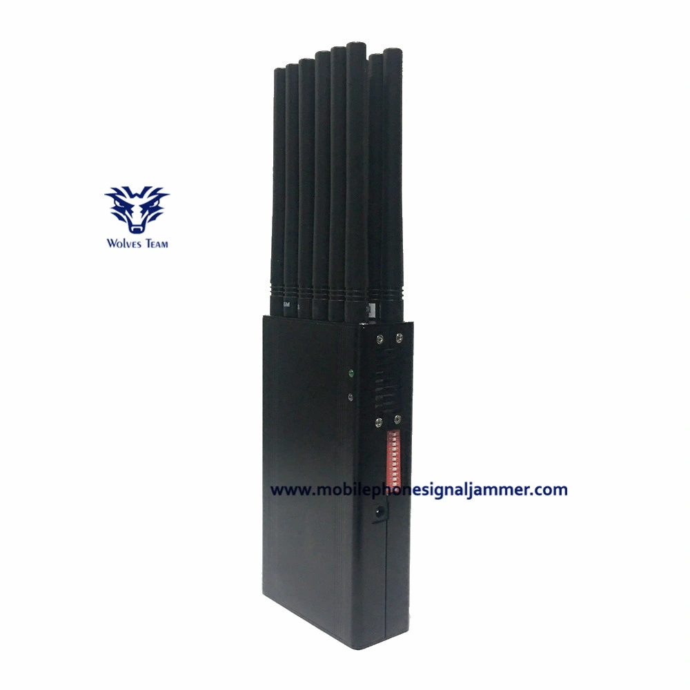 WiFi GPS VHF UHF 3G/4G Mobile Phone Signal Blocker Cellular Phone Jammer/ Bluetooth 2.4G 315/433MHz Jammer