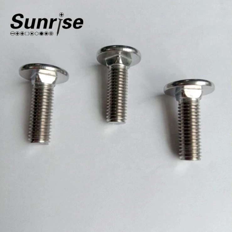 Carriage Bolts, DIN 603 Round Oval Neck Bolt Head