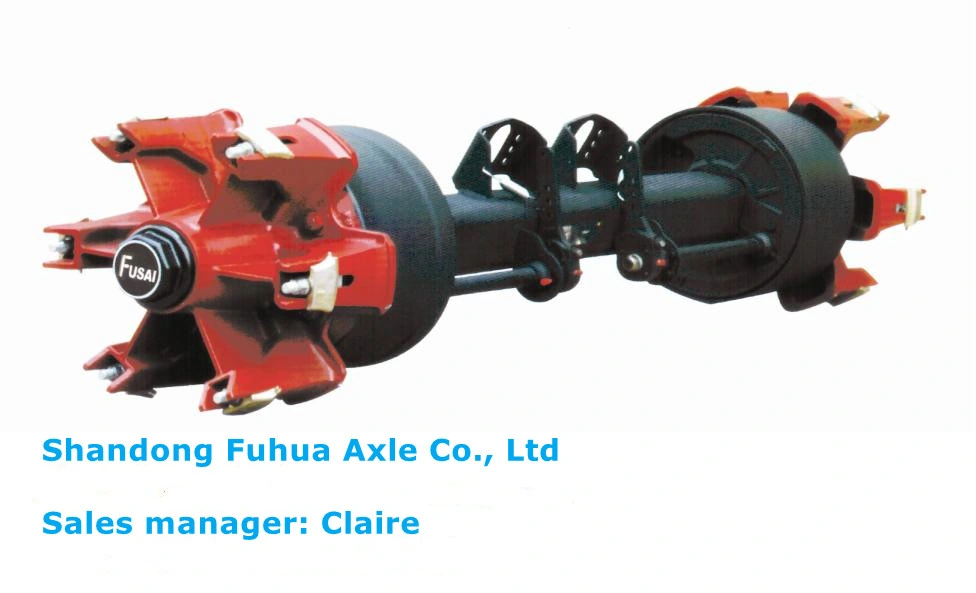 Six Spoke Axle Spider Axle Square Beam Axle BPW Axle Trailer Axle Truck Axle Suspension Axle for Auto Spare Part and Semi Trailer Truck Parts