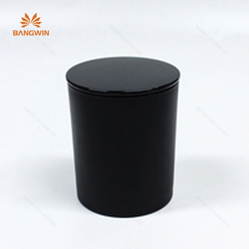 Wholesale/Supplier Unique Luxury Empty Rainbow 8 Oz Candle Jar with Lid Iridescent Glass Jar for Candle Making Wedding Supplier