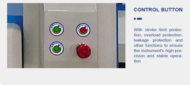 Universal Tensile Lab Test Equipment Used for Plastic & Rubber Industry