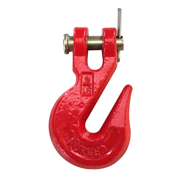 Clevis Grab Hook Forged Hook for Lifting Zinc Plated Steel Removable Hooks for Chains