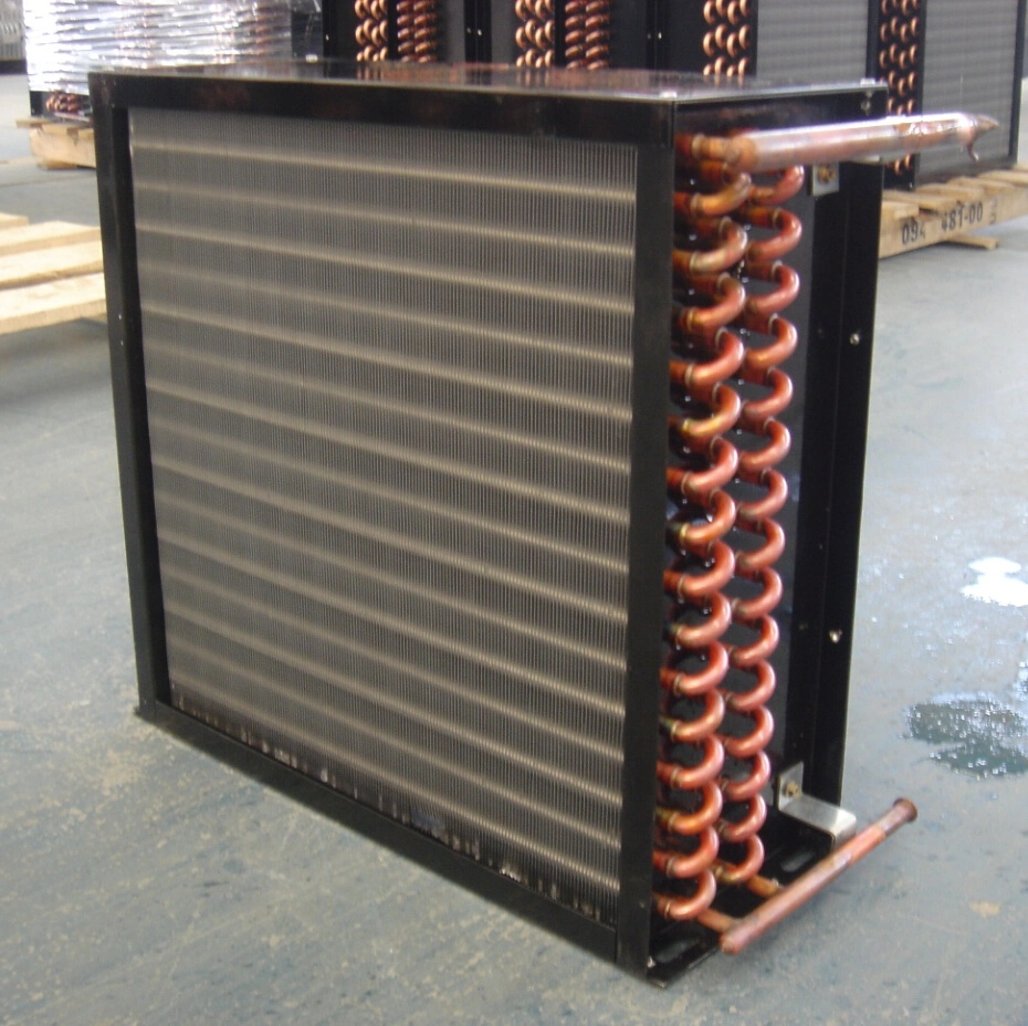 Water Cooled Condenser/Copper Tube Aluminum Fin Condenser Coil Refrigeration Parts