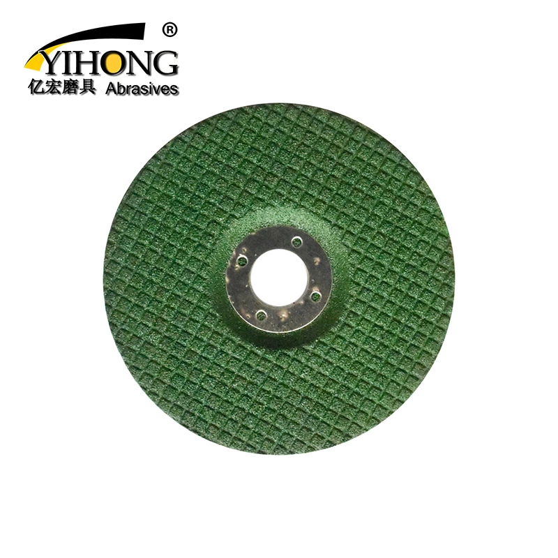 Yihong Green 100X3X16 mm T27A Grinding Disc Wheel with Premium Resin as Abrasive Tooling for Polishing Sanding