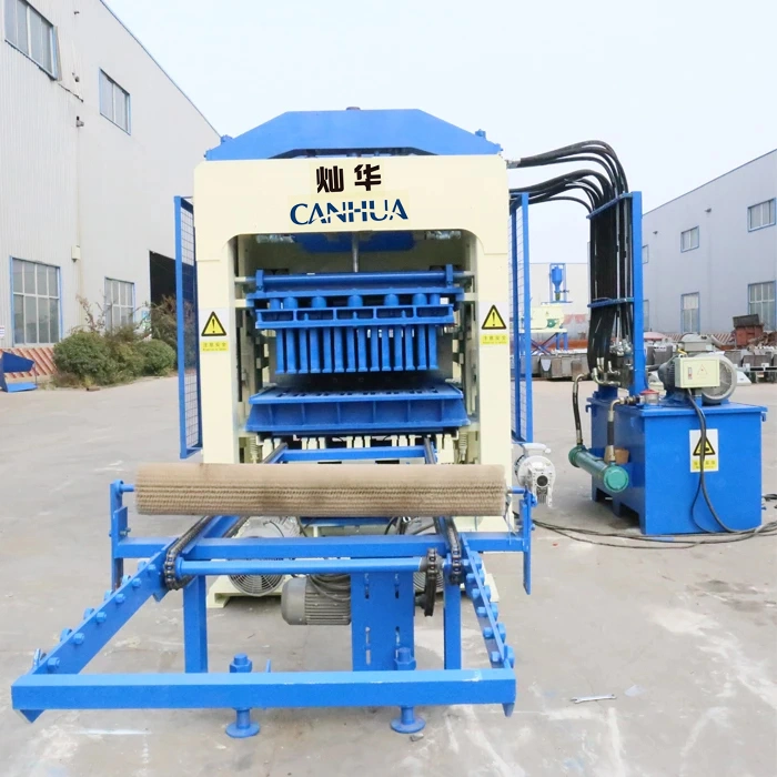 Qt10-15 Big Capacity Automatic Concrete Cement Hollow Block Brick Making Machine Price