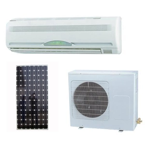 DC 9000BTU to 24000BTU by Solar Power Air Conditioner System