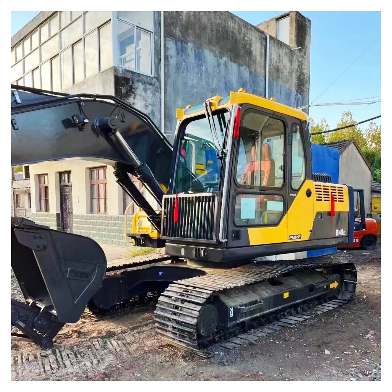 الحفار الأصلي Volvo Ec140، حفار فولفو Ec140dl Ec210 Sarga Volvo بقدرة 15 طنًا