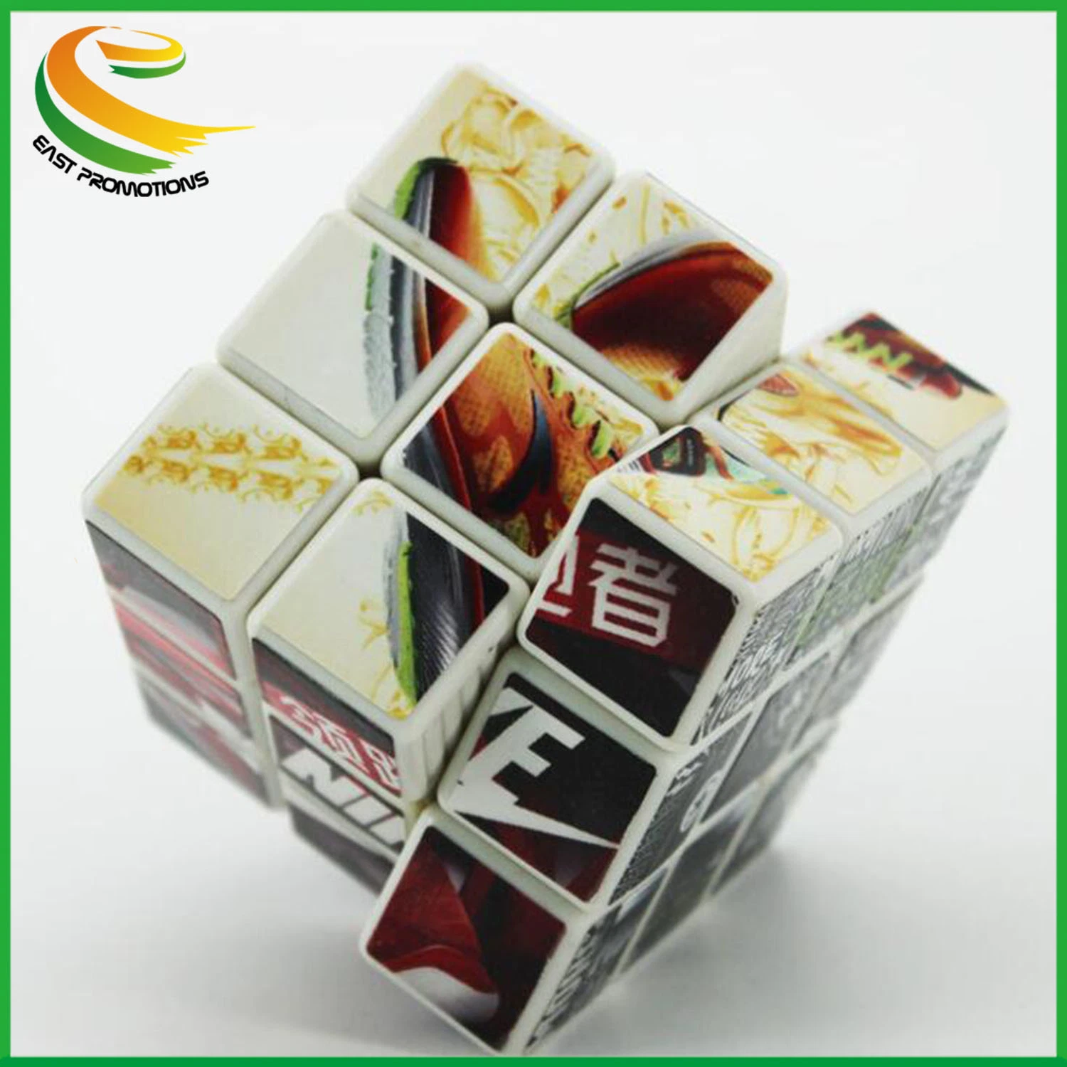 Custom Print Plastic Magic Puzzle Cube for Promotional Gifts