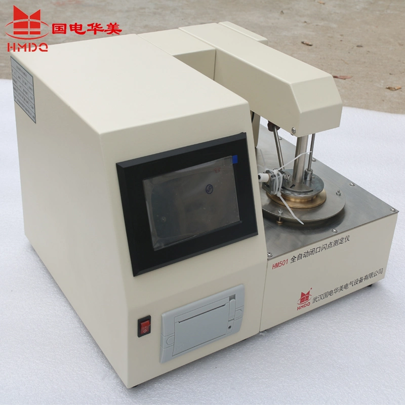 Automatic Oil Flashpoint Testing Equipment Pmcc Pensky-Martens Closed Cup Apparatus Flash Point Tester Price