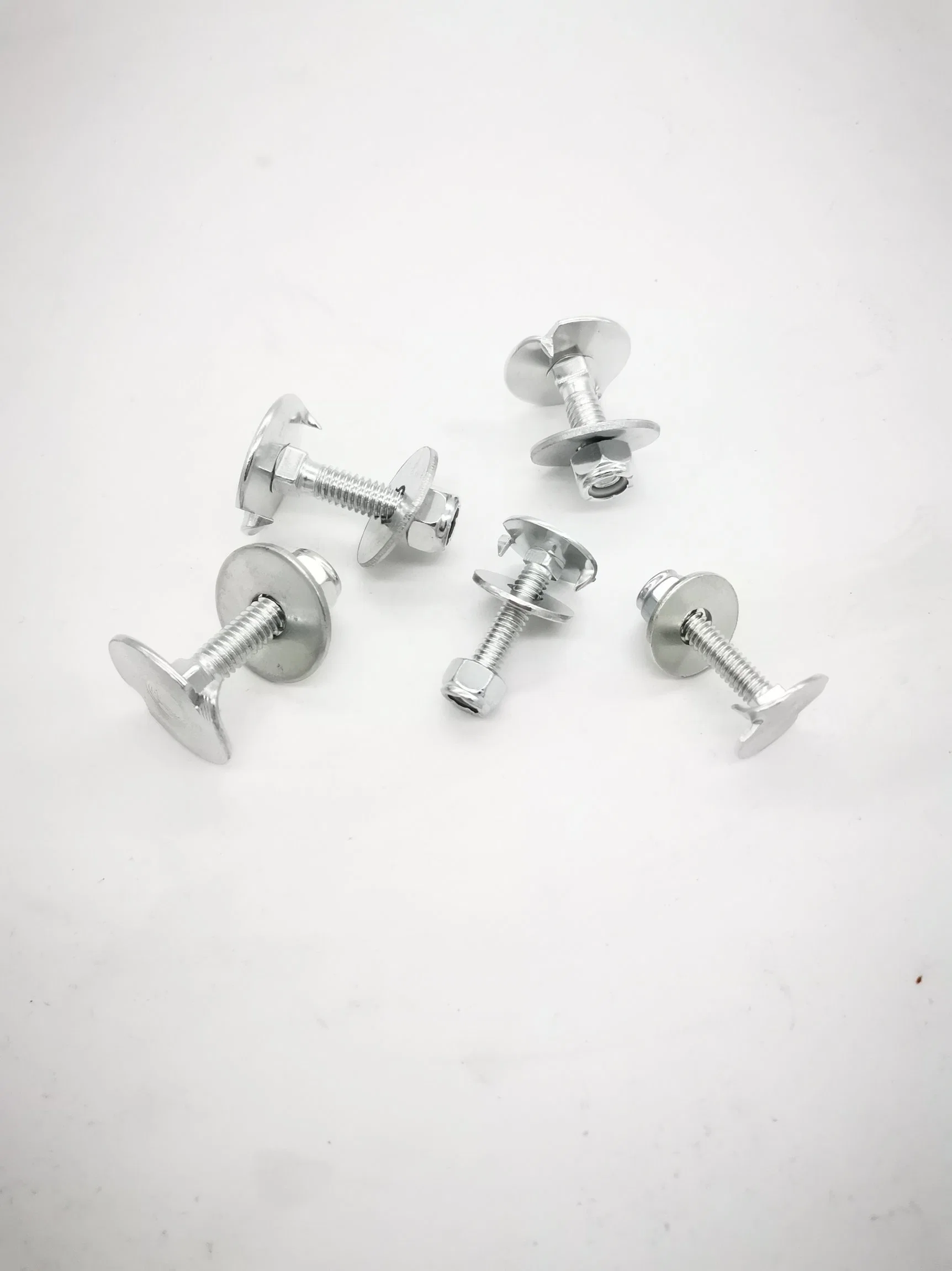 Elevator Bolt Fang Euro Bolt Bucket Belt Lacing Steel Wire Hooks Rivet Hinge Bolt Solid Plate Conveyor Belt Fastener