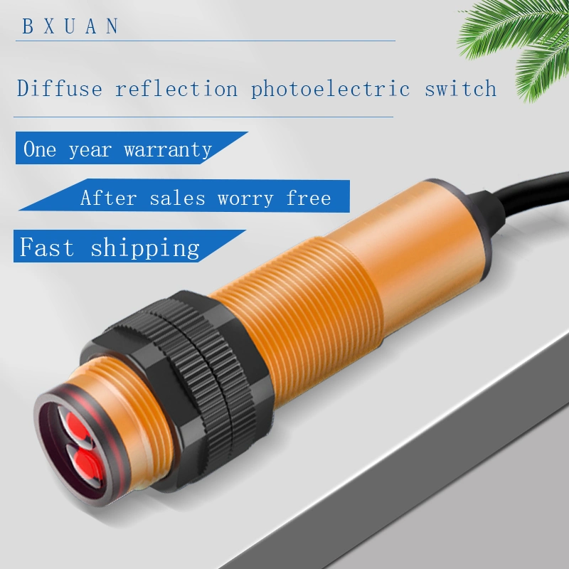 Bxuan Safe and Durable NPN Nc Diffuse Reflection Photoelectric Switch Sensor