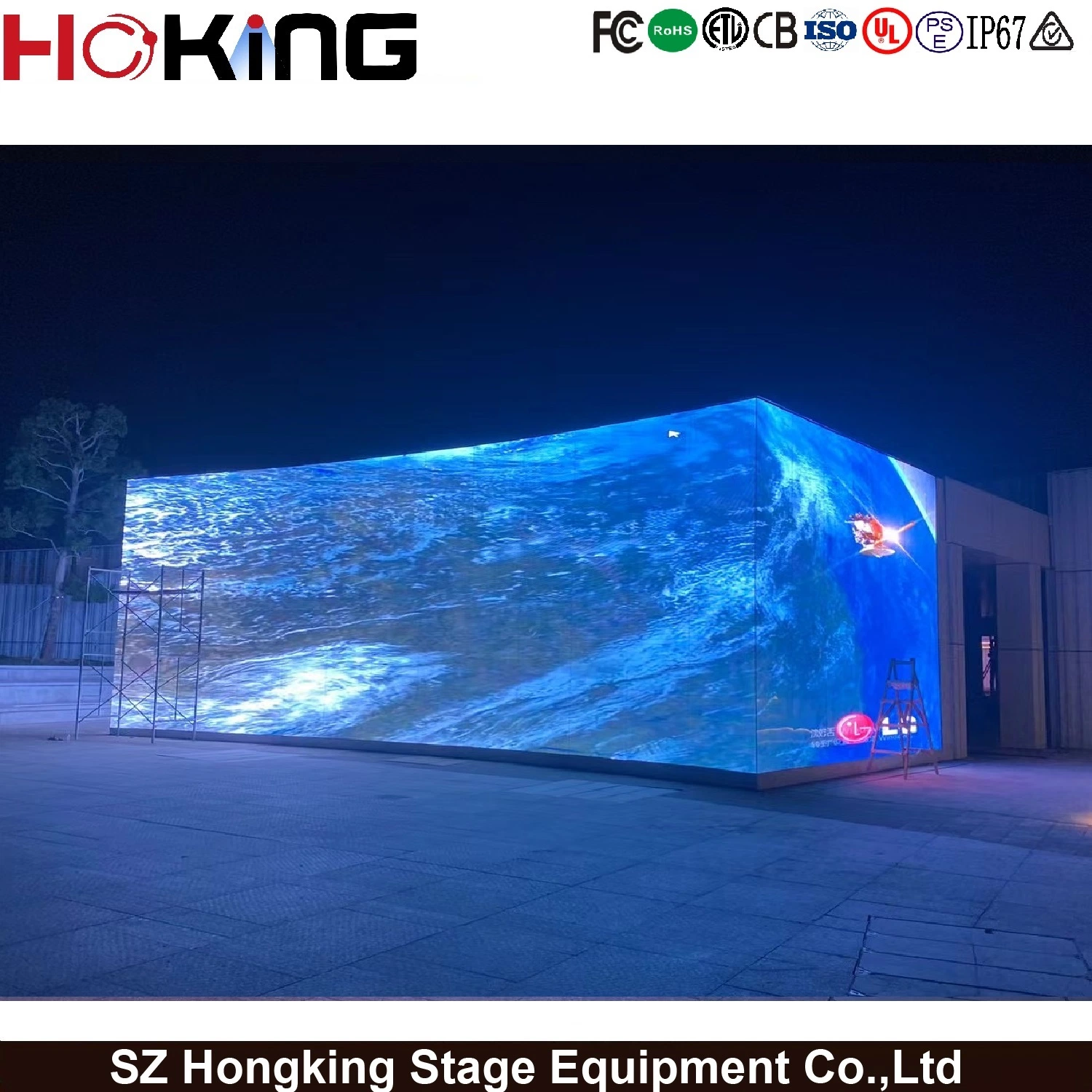 Flip Chip COB High Brightness Semi Outdoor High-Definition LED Display