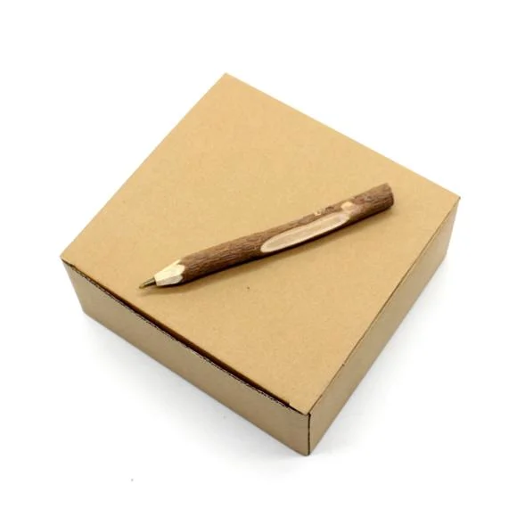 Eco Friendly Nature Wood Ball Pen with Custom Logo for Gifts