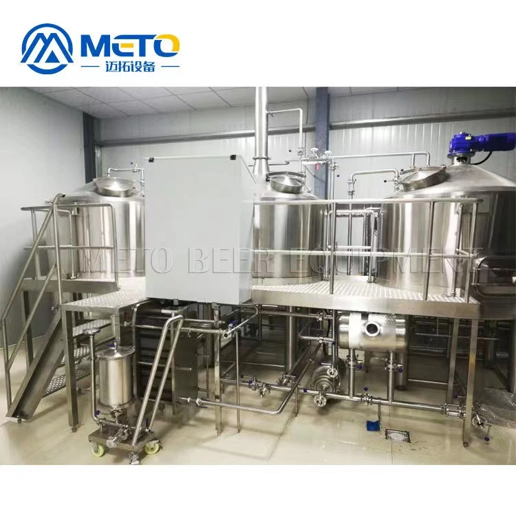 Beer Brewer 1000L- 2000L Medium Micro Brewery Beer Brewing Equipment Stainless Steel Mash Tun with CE Certificate