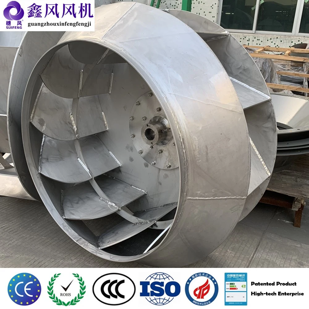 365mm Hot Sales for Cooling Tower Double Inlet Backward Curve Centrifugal Fan Wheel