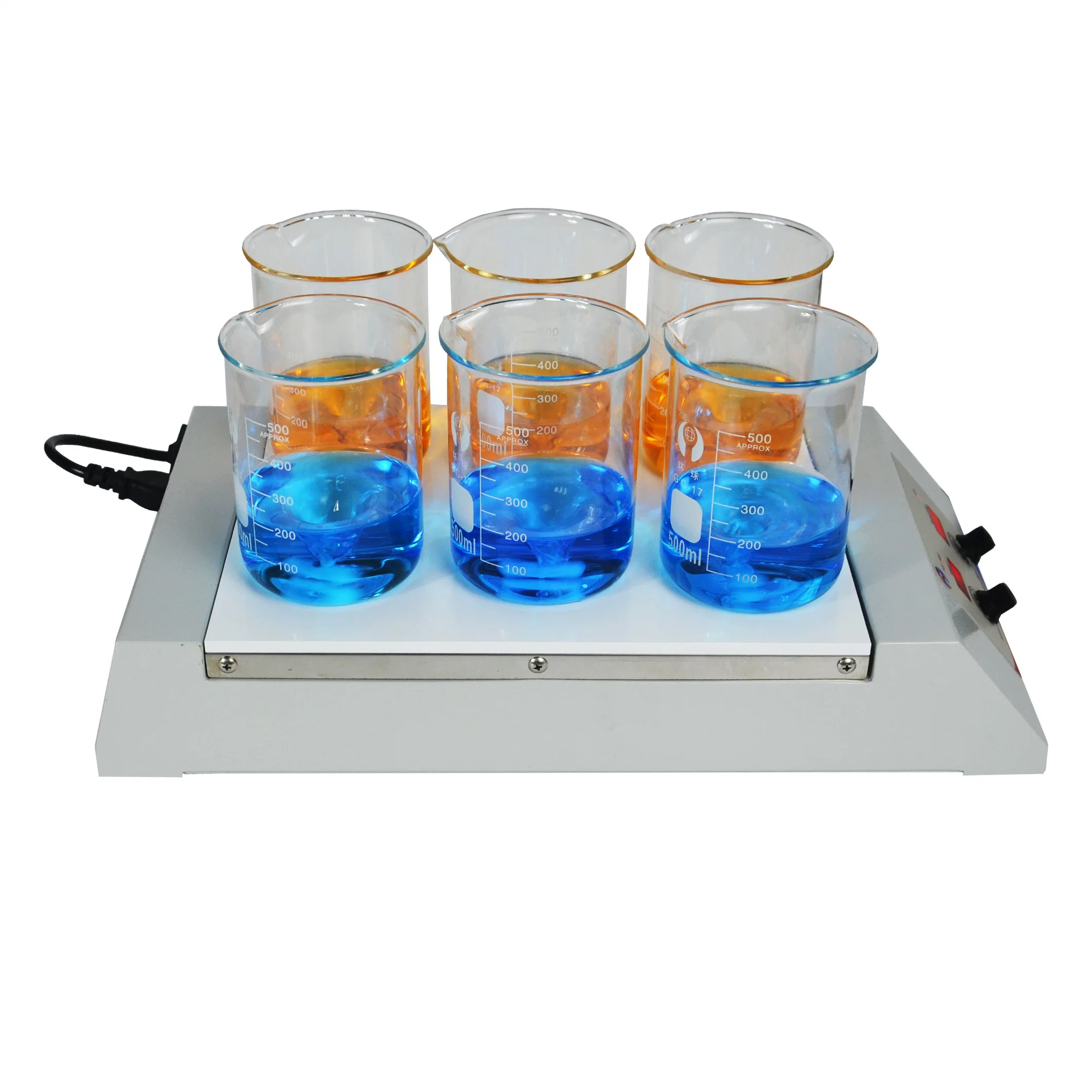 Hfh Hsha-6D Practical Laboratory Multi Surface Heating Plate Magnetic Stirrer Instrument