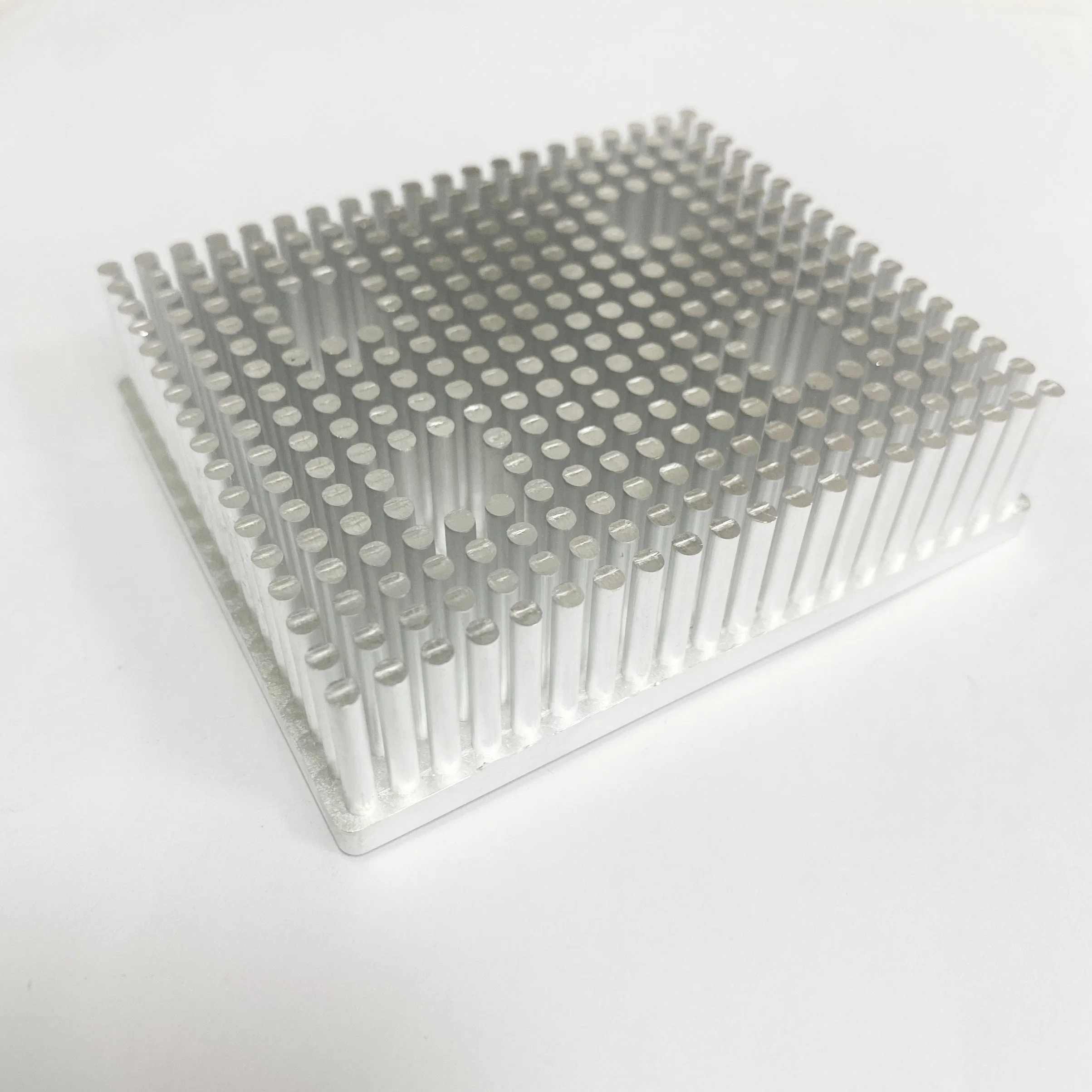 Aluminum Pin Fin Heat Sink Cold Forging Heatsink for Computer Motherboard