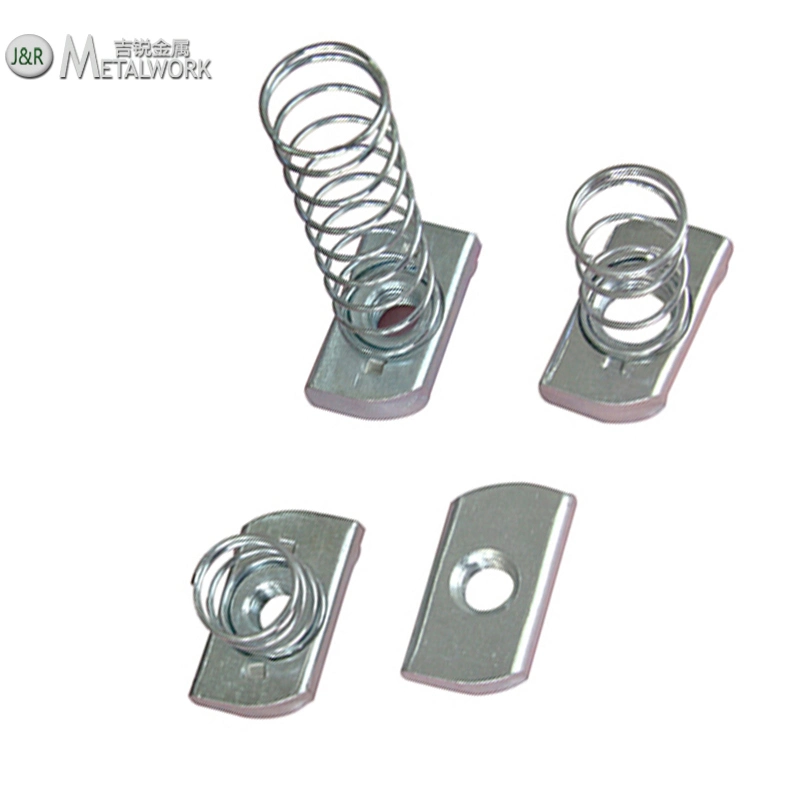 M6 M10 Stainless Steel SS304 Spring Nut